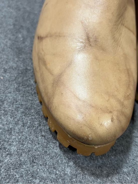 Botas Y Botines Mens Size 8 Marbled Leather Chelsea Roper Ankle Boots Charro VTG main image 13